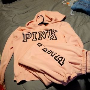 2 piece Victoria secret pink  outfit